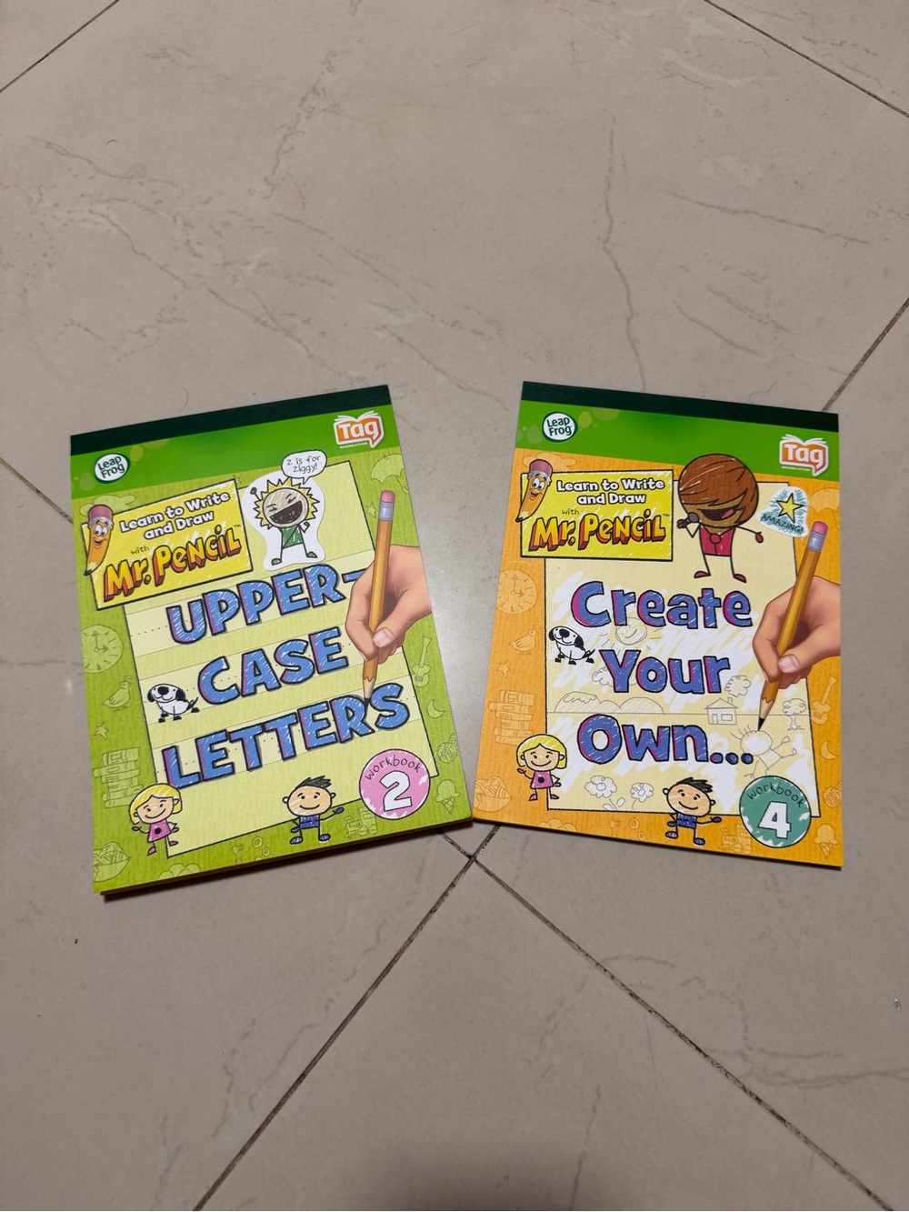 Mr. Pencil Learn-to-Write Kids Workbook